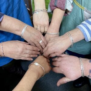 Silver Patterned Bangles or Silver Cuffs Workshop